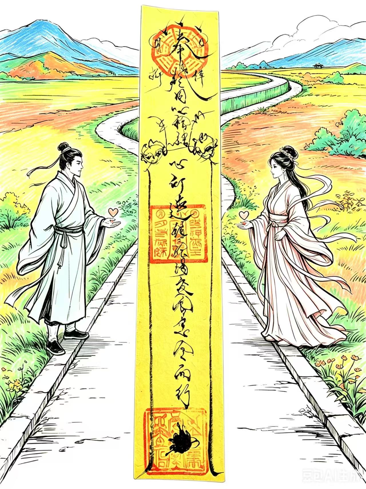 和合樟柳男女情緣符